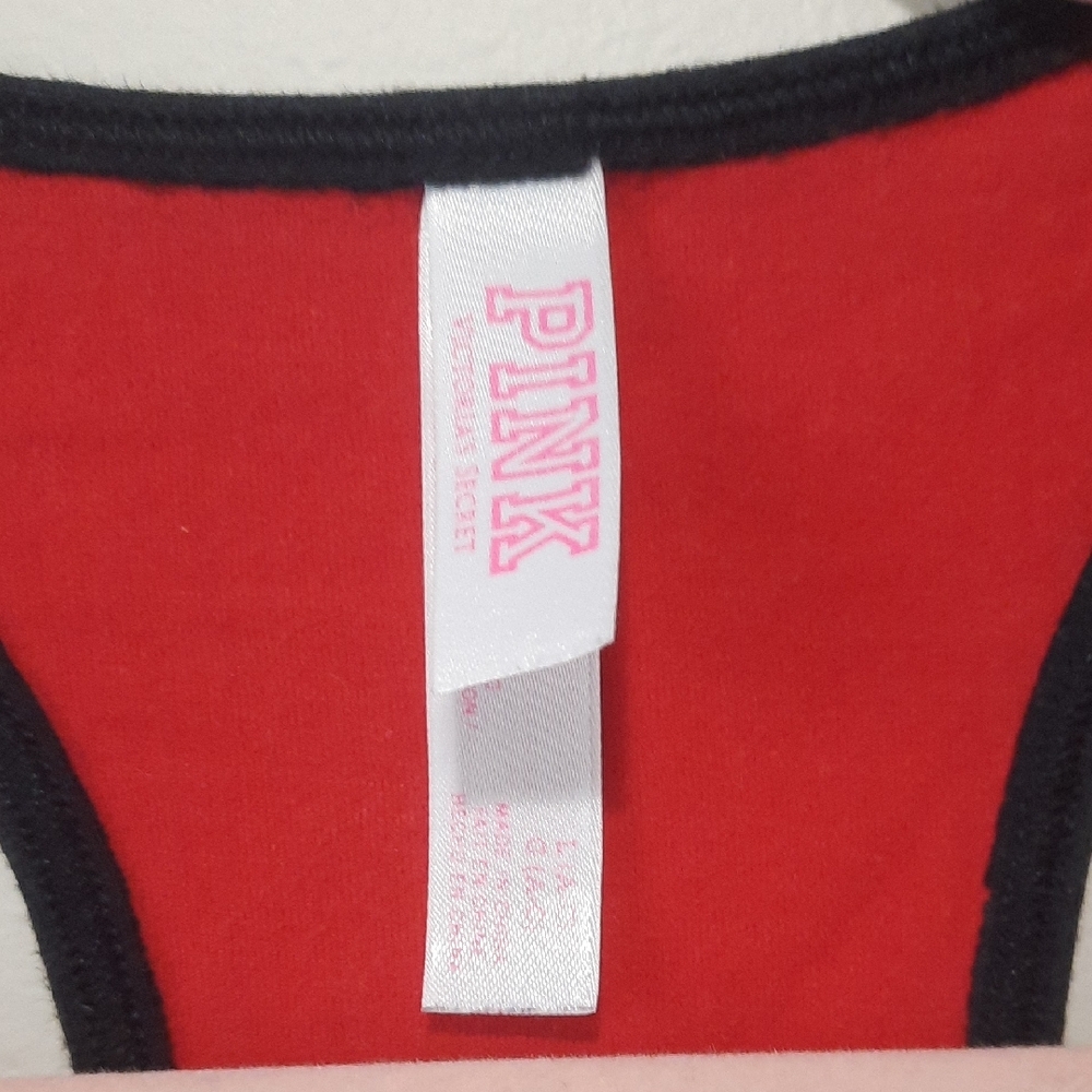 PINK Victoria's Secret Red Sports Bra - Picture 2 of 6